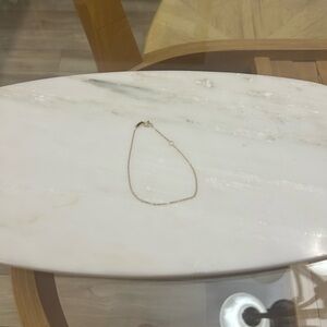 Dainty 10K Solid Gold Chain Bracelet